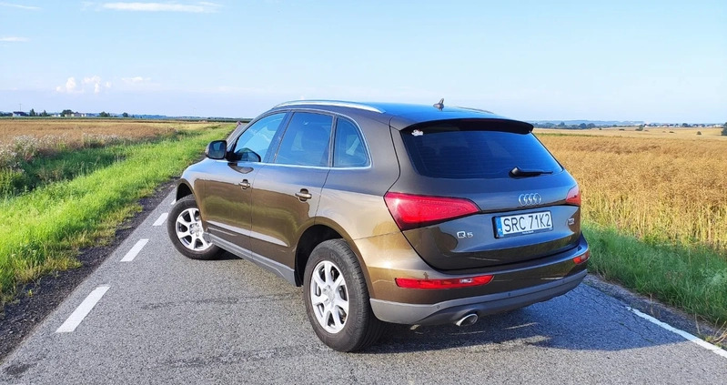 Audi Q5 cena 71900 przebieg: 129000, rok produkcji 2012 z Racibórz małe 326